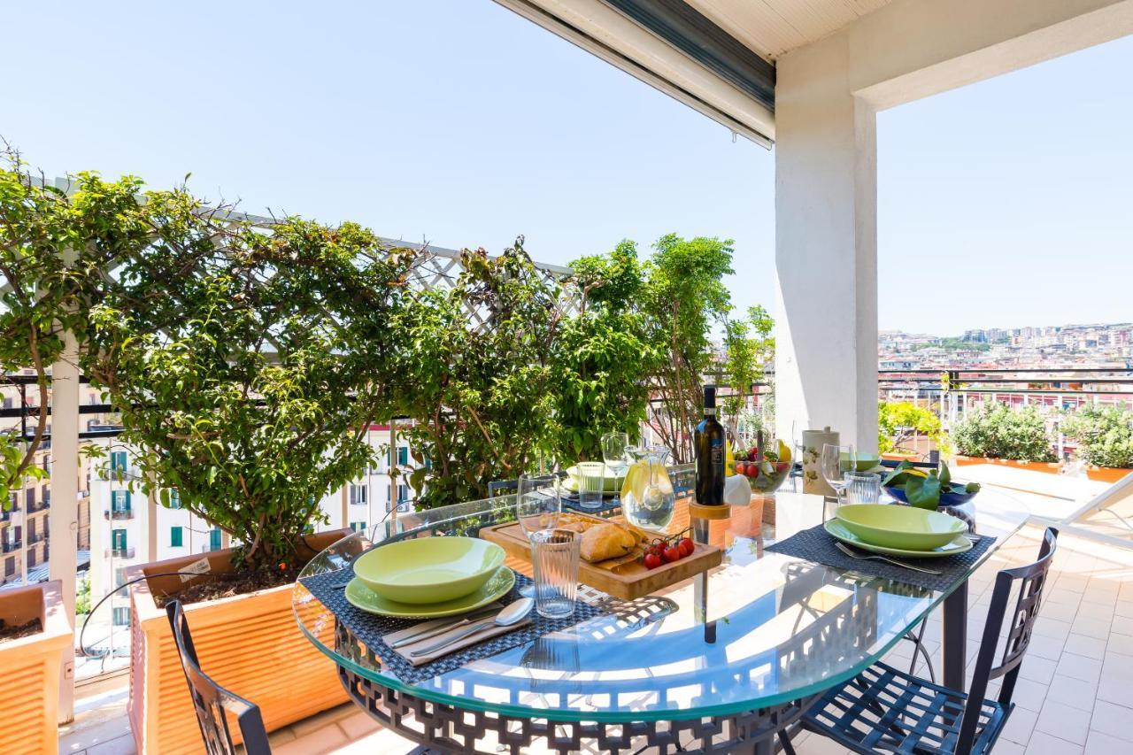N'Attic A Vomero Penthouse Terrace By Napoliapartments Exteriör bild